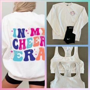 Tween/Teen Cheerleading Lot (size adult S/M)